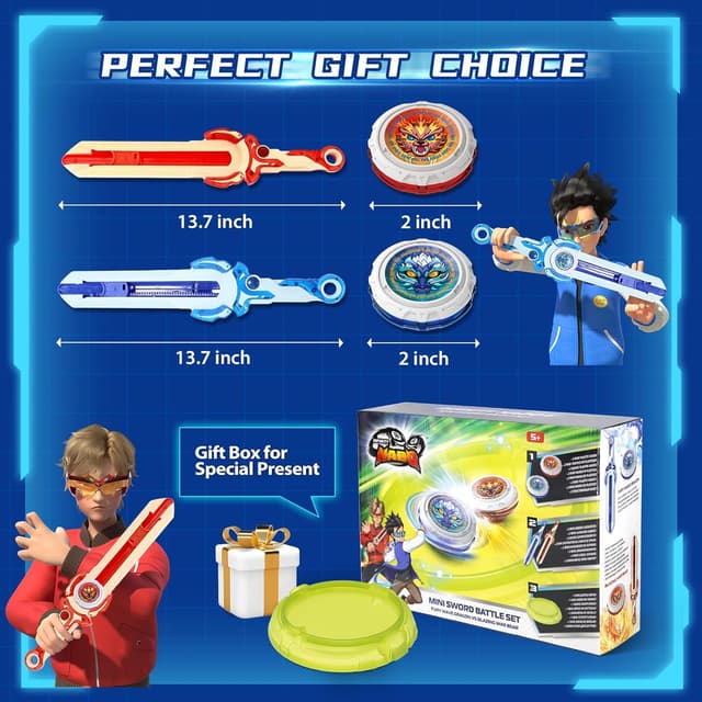 Thumbnail 4 de INFINITY NADO peonza Battle Arena Set 2 piezas