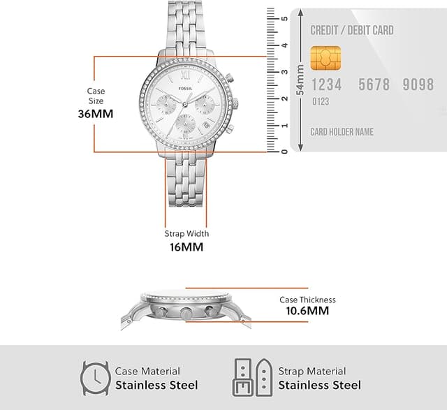 Detalle 2 de Fossil ES5357 Reloj analógico mujer 36 mm