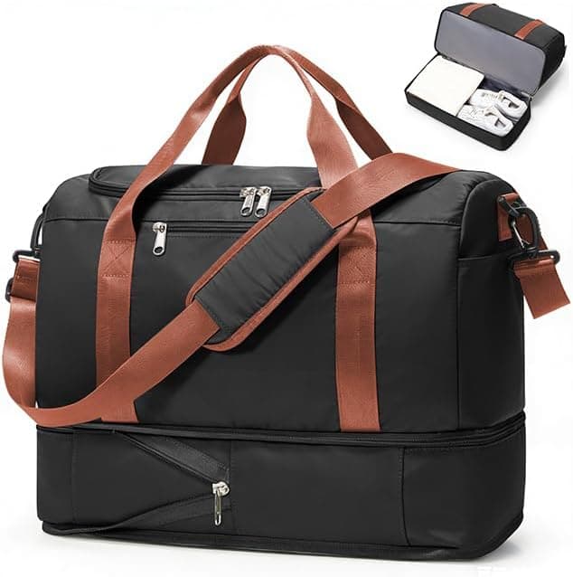 Detalle de for Ryanair Airlines Underseat Cabin Bag 40x30x20 Weekender Holdall with Wet Pocket & Shoe Compartment