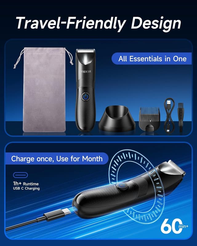 Thumbnail 5 de VIKICON HT-871 Body Trimmer 60 min ๐