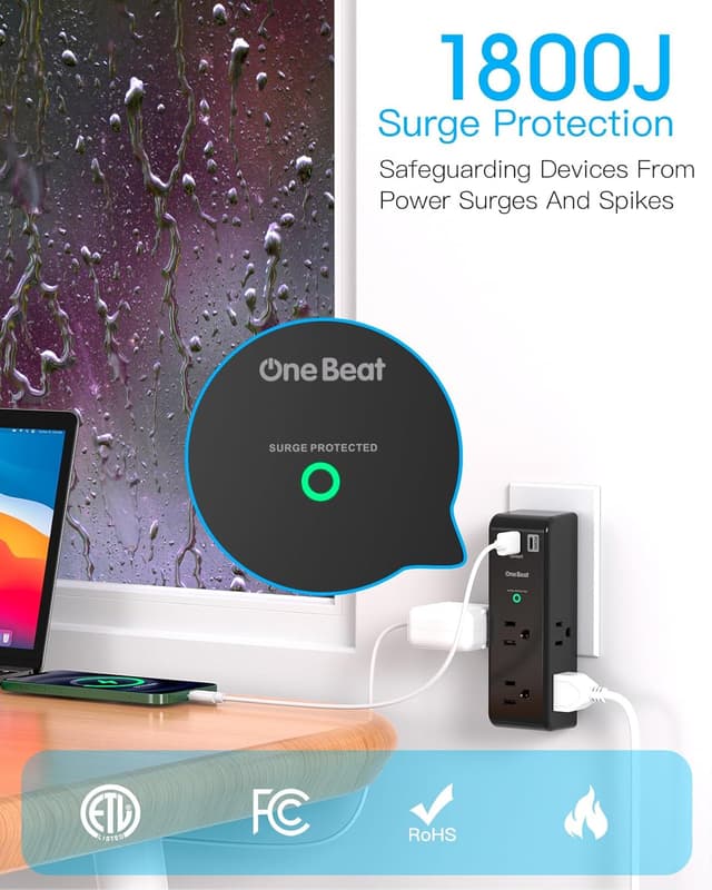 Thumbnail 4 de Surge Protector Outlet Extender PD 30W 1800J