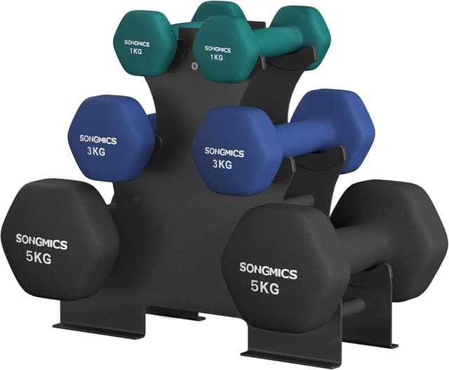 Imagen de Songmics Hantel-Set 6er 1–5 kg en OfertitasTOP