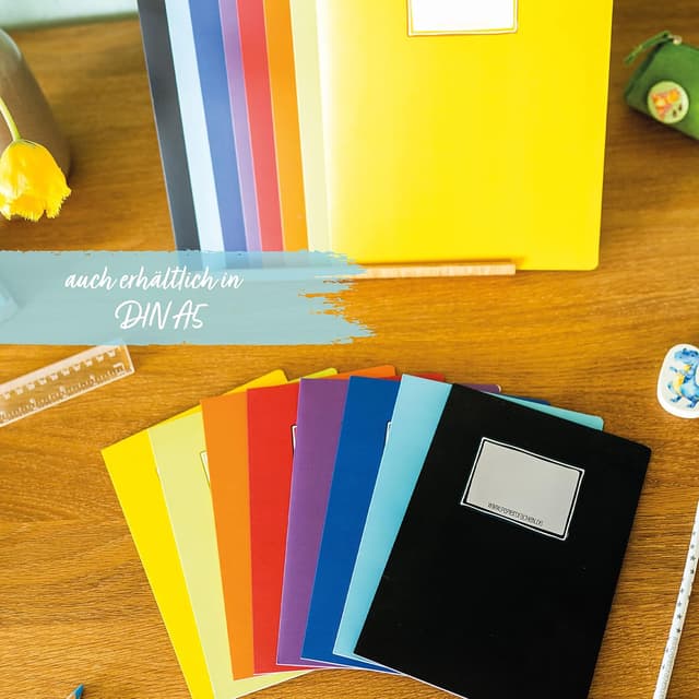 Thumbnail 4 de Papierdrachen Heftumschläge DIN A4 8 Stück