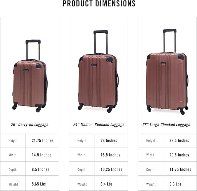 Thumbnail 5 de Kenneth Cole REACTION Out of Bounds 4-Wheel Spinner Luggage Set
