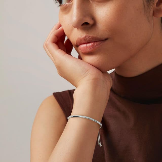 Detalle 2 de HolidayQbee silver bracelet for women