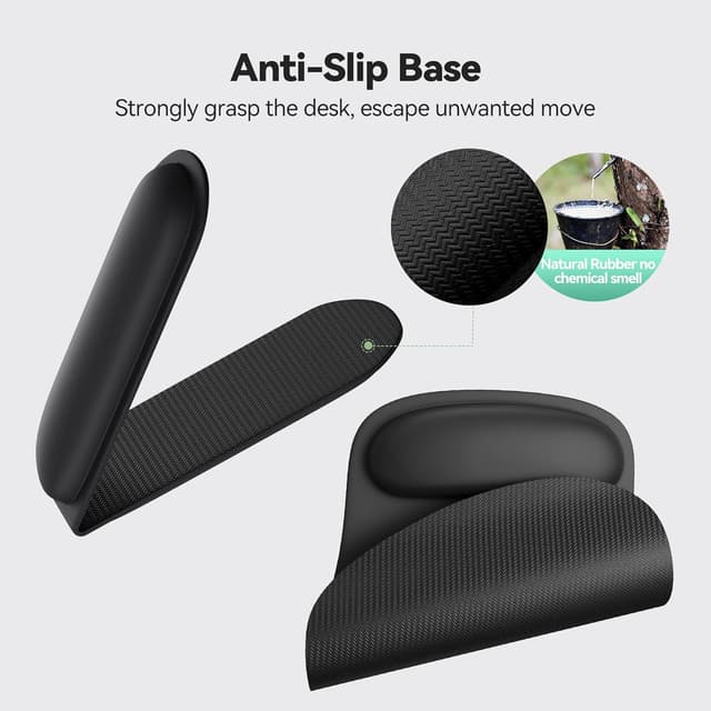 Thumbnail 4 de TECKNET Mouse Mat Wrist Support ergonomic mouse pad