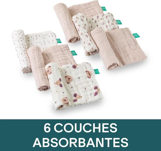 Thumbnail 1 de KOALA BABYCARE Langes coton 30x30