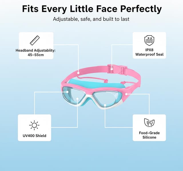 Detalle de Seaflar Occhialini da nuoto 6-14 anni