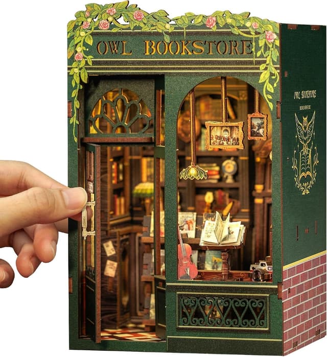 Detalle de CUTEBEE Book Nook Kit 3D Puzzle