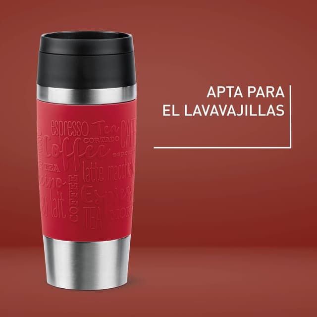 Thumbnail 3 de Taza de Viaje TEFAL Classic 0,36L Roja 🌍 - 100% Hermética