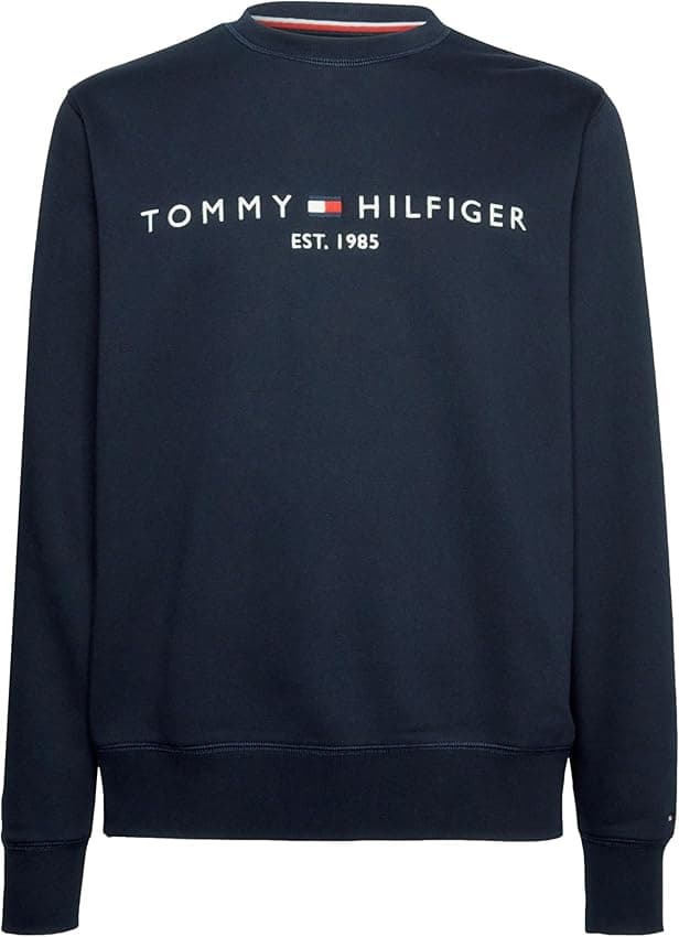 Detalle 2 de Tommy Hilfiger Sudadera Hombre L azul 50% algodón organic