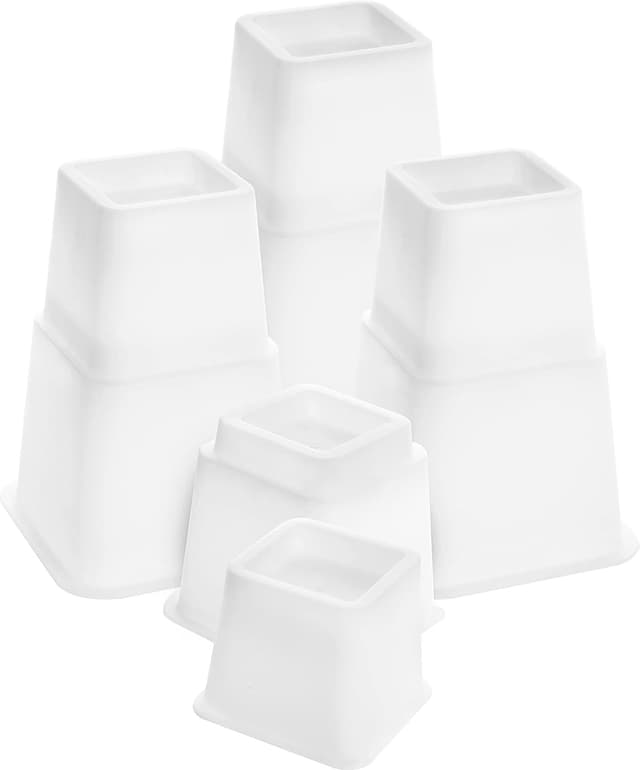 Imagen de Utopia Bedding Elevadores Ajustables 3 alturas en OfertitasTOP