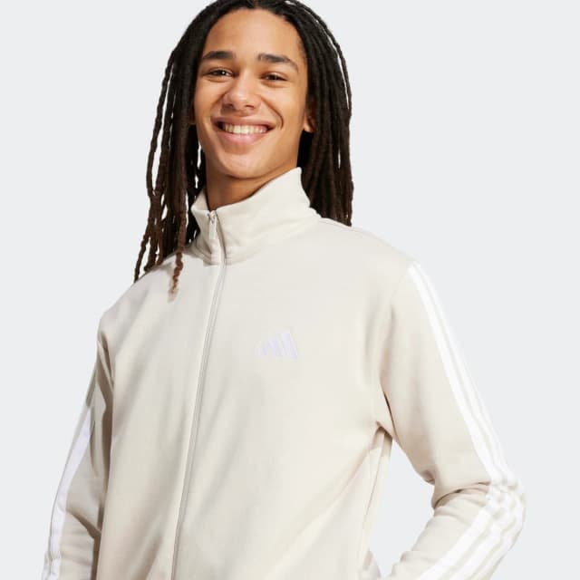 Thumbnail 4 de Adidas Sportswear Basic Fleece chándal hombre