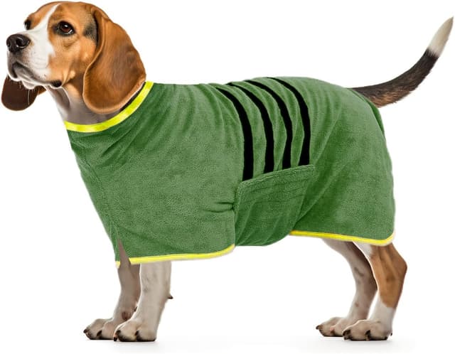 Imagen de WUFANC Peignoir de Bain pour Chien en OfertitasTOP