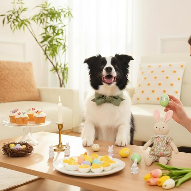 Thumbnail 2 de Lovelyshop Pet Bow Tie Collar Large