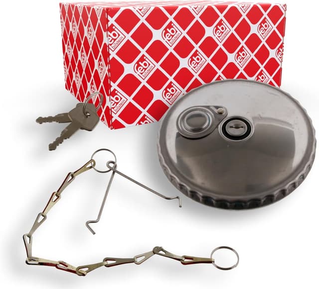 Detalle de Febi Bilstein 06056 Bouchon de réservoir de carburant en aluminium (Ø 80,0 mm)