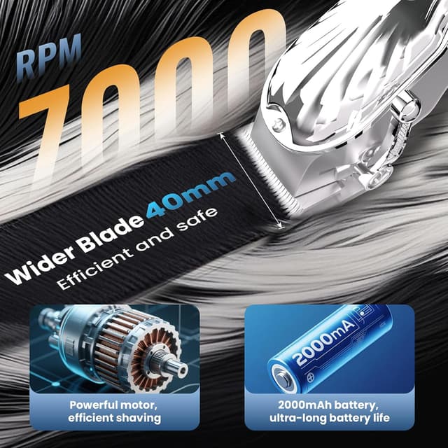 Detalle de Dog Clippers Professional cordless trimmer