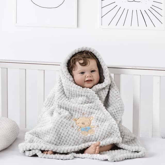 Detalle de CREVENT Baby Geschenk-Set für Neugeborene mit Organizer