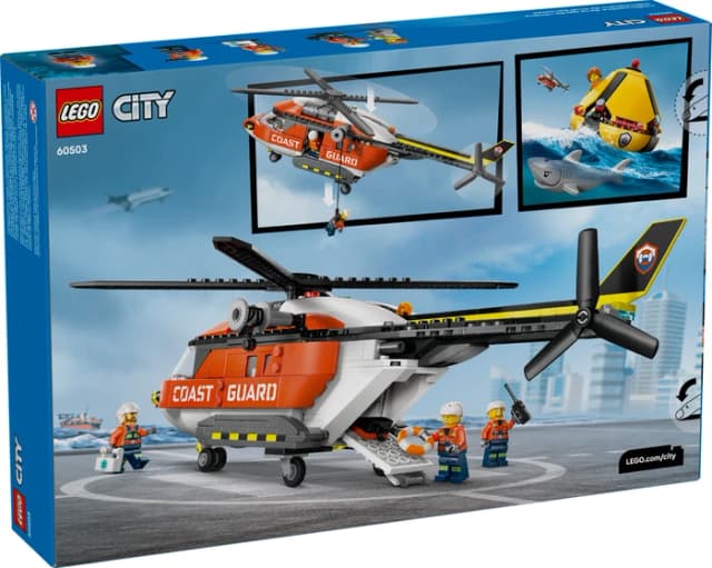Thumbnail 7 de LEGO City Hubschrauber 60503 mit Seilwinde
