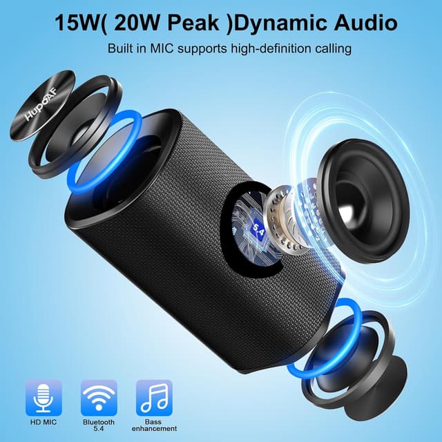 Thumbnail 2 de Bluetooth 5.4 Portable Speaker 15H playtime