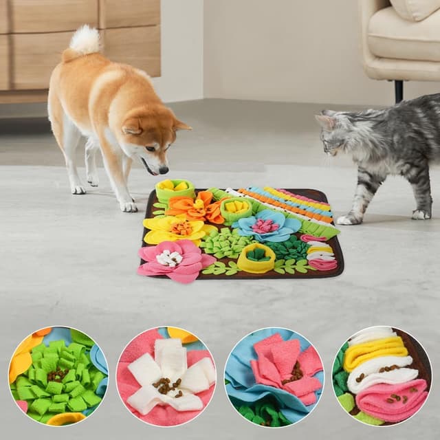 Detalle 1 de OSDUE Snuffle Mat for Dogs 39×39cm