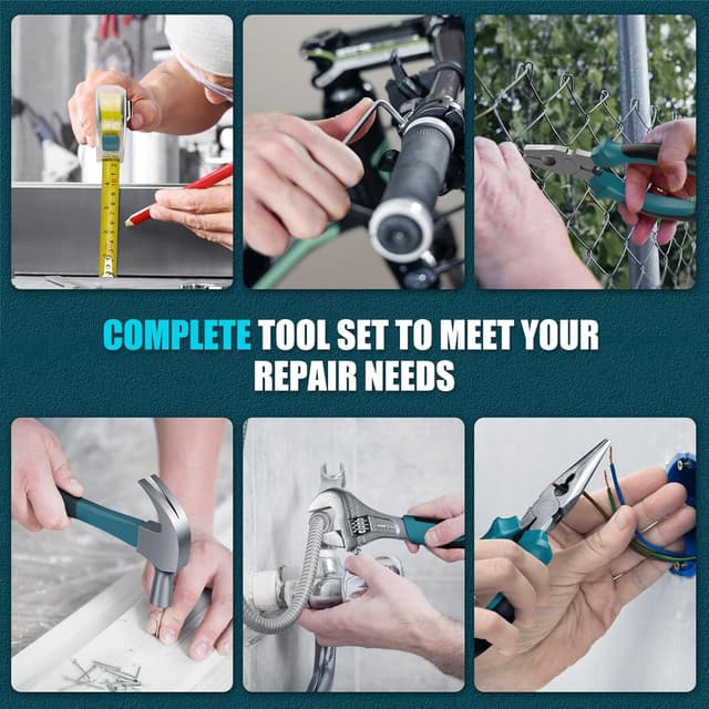 Thumbnail 5 de Sundpey 206-PCs Home Tool Kit