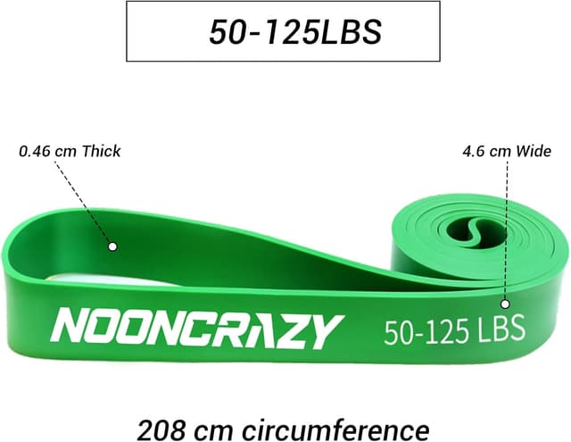 Detalle de nooncrazy Resistance Bands Set for 50-125 lb