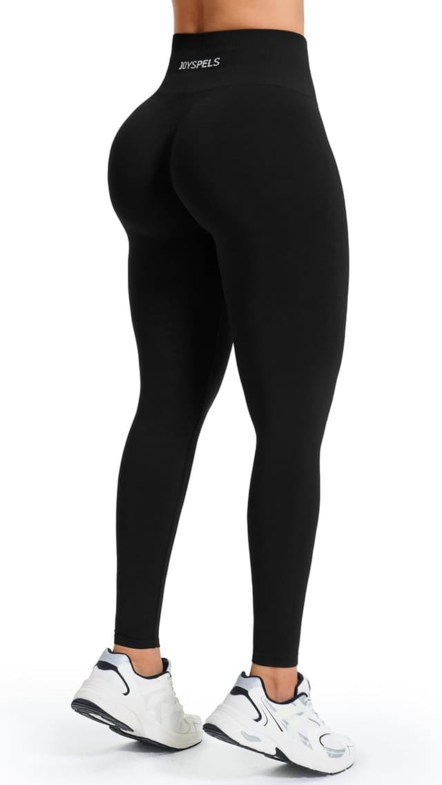 Detalle 2 de JOYSPELS Women’s Seamless Bums Lift Leggings with Tummy Control (High Waisted)