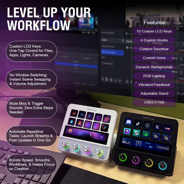 Detalle de VSDINSIDE Macro Pad 10-key ⌨