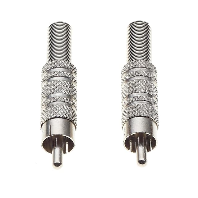 Detalle 2 de Keple Nickel Plated Phono Plugs 2-pack