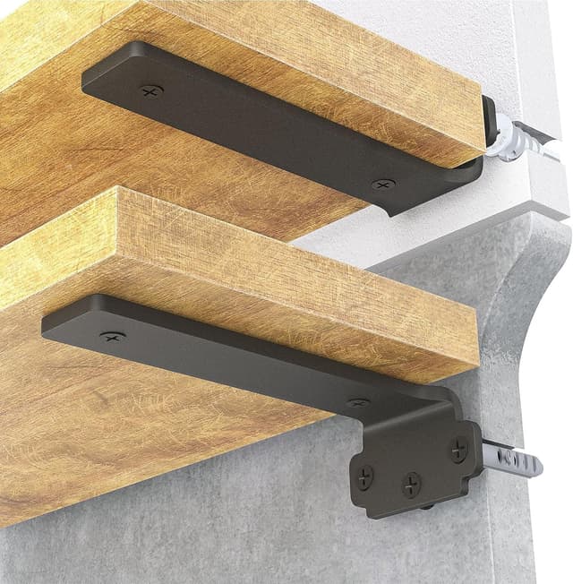 Imagen de WELDUN 15 cm Floating Shelf Brackets 75kg en OfertitasTOP