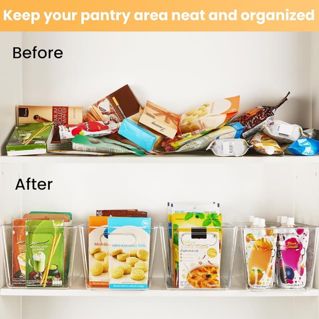 Detalle de Yihong 6-Bin Pantry Organizer