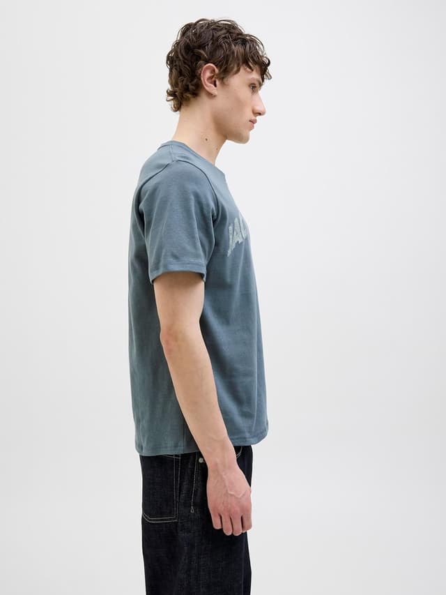 Thumbnail 6 de JACK & JONES Joralmeria Bold Branding Tee 100% Baumwolle