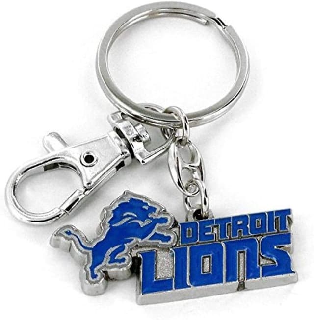 Detalle de aminco NFL Heavyweight Logo Keychain (Unisex Adult)