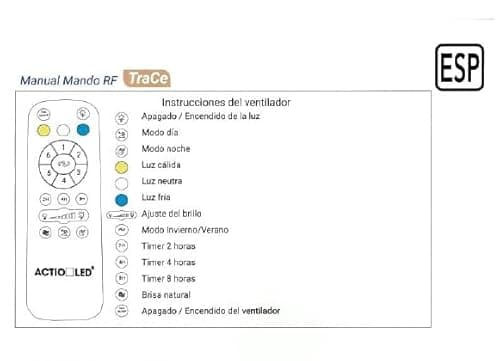 Thumbnail 7 de TODOLAMPARA.com TRACE Ventilador Techo LED 91 CM