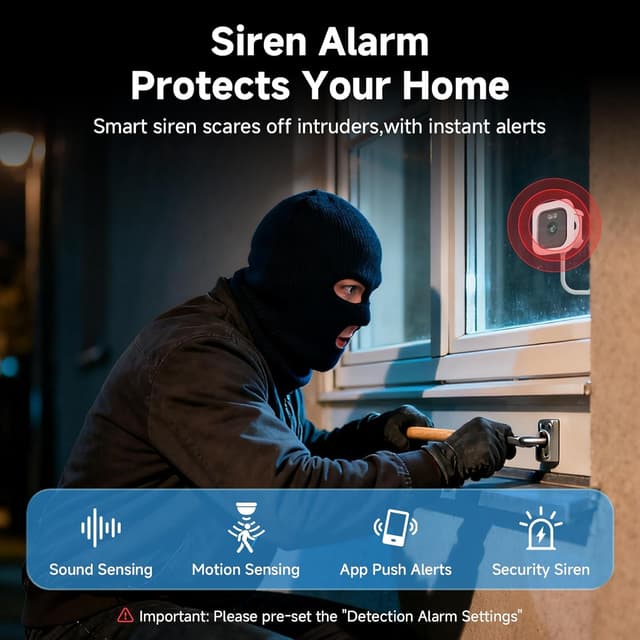 Detalle 2 de Window Camera 3MP 2K security camera