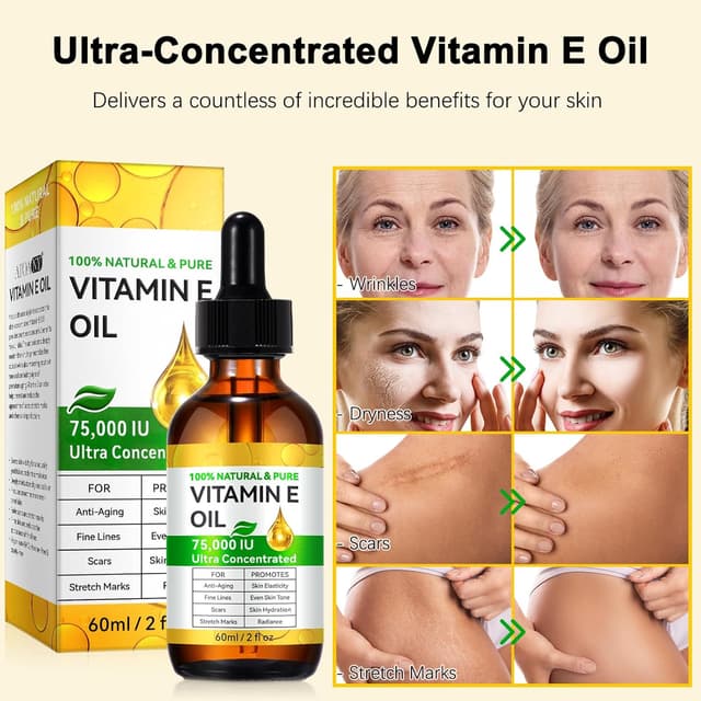 Detalle de Aceite de vitamina E 75.000 UI 60 ml