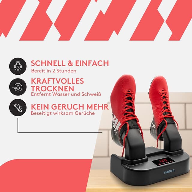 Detalle de ShoeDry Ozone Schuhtrockner mit Ozon-Technologie