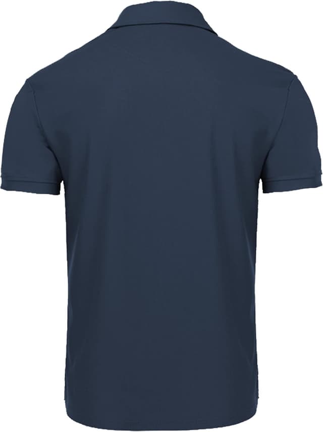 Detalle de geeksport Herren Poloshirt Kurzarm – Funktions-Polo aus Polyester für Golf, Sport & Freizeit