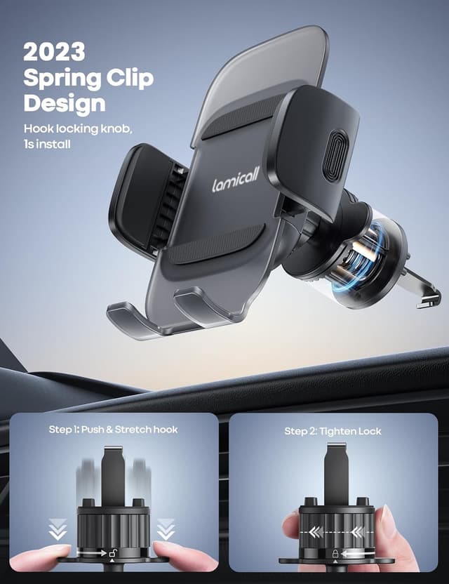 Detalle de Lamicall Car Phone Mount for Air Vents