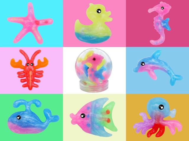 Detalle de Golinkid Magic Water Elf Toy Kit (20 Bottles, 24 Molds) Aqua Fairy Water Gel Craft Set for Kids