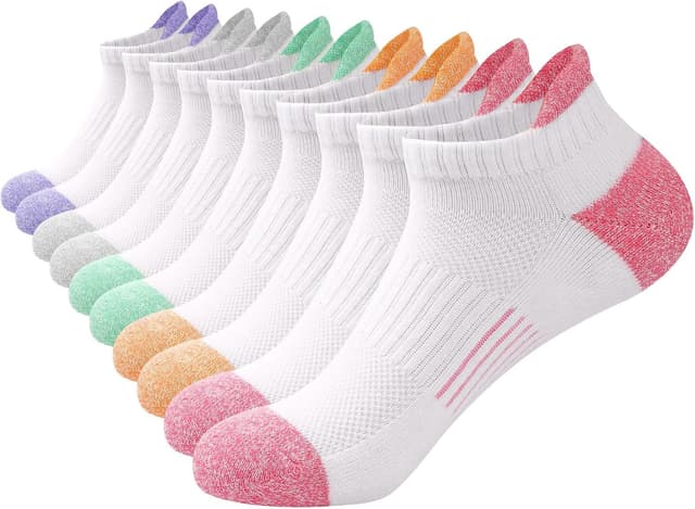Thumbnail 6 de ILovDaisy Sneaker-Socken Damen (5 Paar) atmungsaktiv aus Baumwolle – Kurzsocken für 35–38/39–42