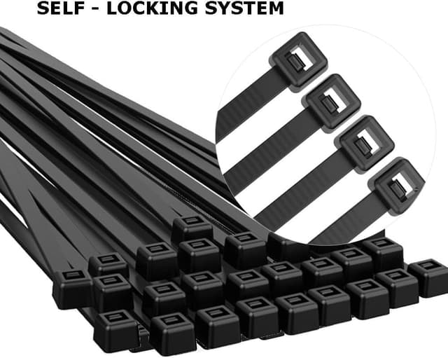 Thumbnail 2 de Beshine Cable Ties 200mm 3.6mm 200 Pack