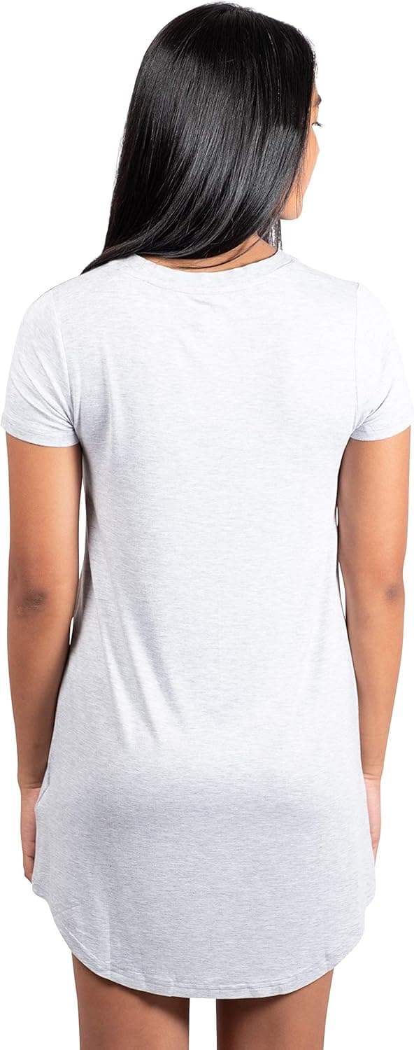 Detalle 2 de Ultra Game Women’s NBA Official Super Soft Sleepwear Pajama Loungewear Tee Nightgown