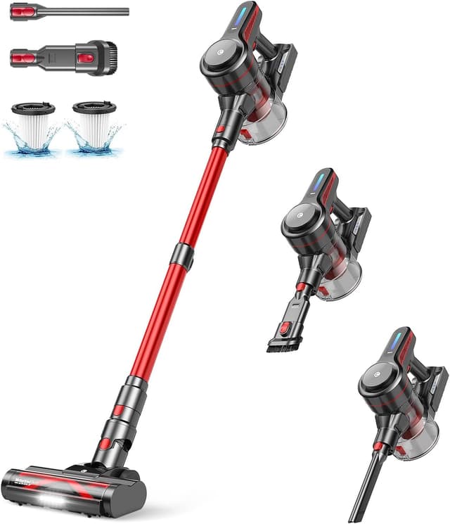 Detalle de CHEBIO Cordless Vacuum Cleaner 45Mins runtime 🧹