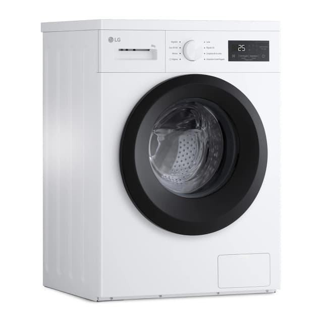 Detalle de LG F4A10S8NWK lavadora 8 kg 1400 rpm eficiente