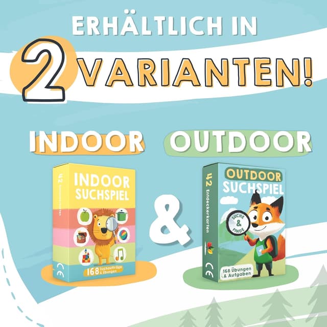 Detalle de TWIVEE Indoor Schatzsuche Karten für Kinder – Entdeckerkarten für drinnen, Lern- und Spielspaß ab 3 Jahren