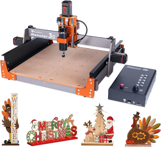 Imagen de FoxAlien Masuter 3S CNC Router Machine 400W spindle en OfertitasTOP