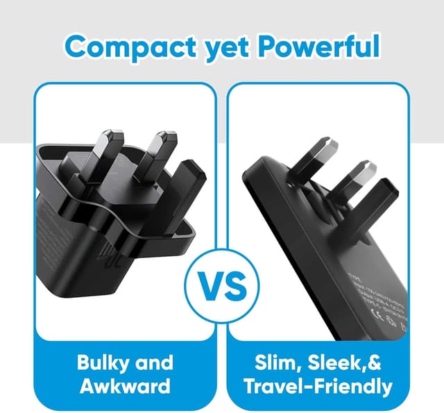 Detalle de TWICK 20W Ultra Slim USB-C PD charger for iPhone