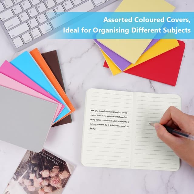 Thumbnail 5 de AOOSU Lot de 24 Cahiers A6 14 x 9 cm đź““